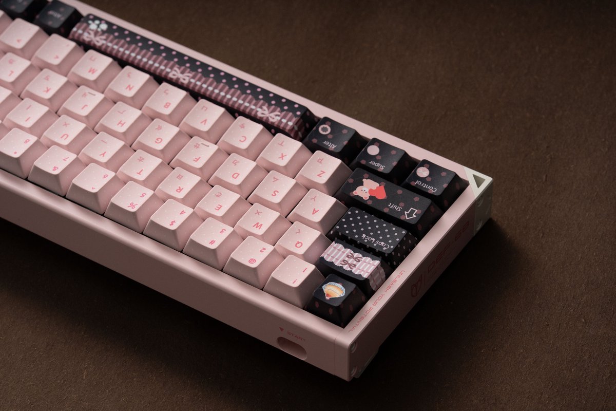 PIIFOXkeyboard's tweet photo. Say hello to Chocolate—where dark gothic elegance meets sweet coquette charm. 🖤🎀

Built to elevate every keystroke for your dream desk setup.

🔗 Shop the Official Drop: https://t.co/Cfh8Bn950N

💬 Tag a friend who needs this upgrade!

#desksetup #keycaps #piifox #pcsetup https://t.co/C9Ym6yZ1AA