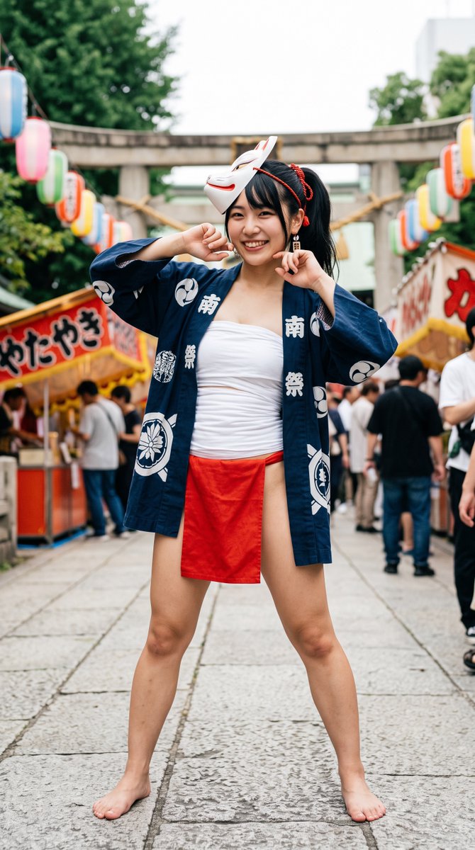 yosendou's tweet photo. 祭っぽい雰囲気なら
褌姿でも問題ないのだろうか？
どうなんでしょうね？
身をもって試してみますw https://t.co/5HxHl5Emw5