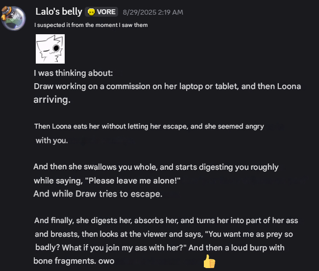 KRIZ6469's tweet photo. I'm only messing with them because they have a reputation on harassing others just for drawing Loona as prey as seen here (the blank ones are ones the artists deleted and blocked him) https://t.co/vziJjGv5sM