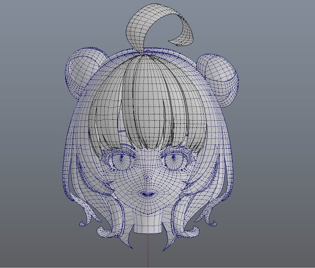 sigureni22CG's tweet photo. とりあえずモデリング完了！
私的にだいぶ寄せられた！
あとはテクスチャ勝負かなー

#Maya #3DCG https://t.co/duiUFkyHuC