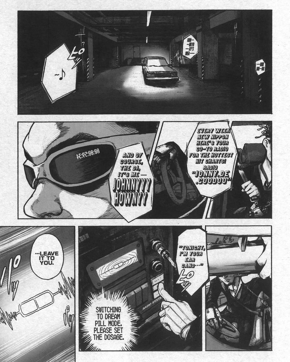 JefeVeneno's tweet photo. MILLENNIUM PARADE presents
『KIZAO』 Prologue 2: RAUW x TAINY

“Transporter Tainy and hitman Rauw, are hired to escort the mysterious woman named CALI. She, along with a large amount of Dream Pills through the chaotic town in Kong Tong Tokyo.”

The sto... https://t.co/Cr7cS43KXC