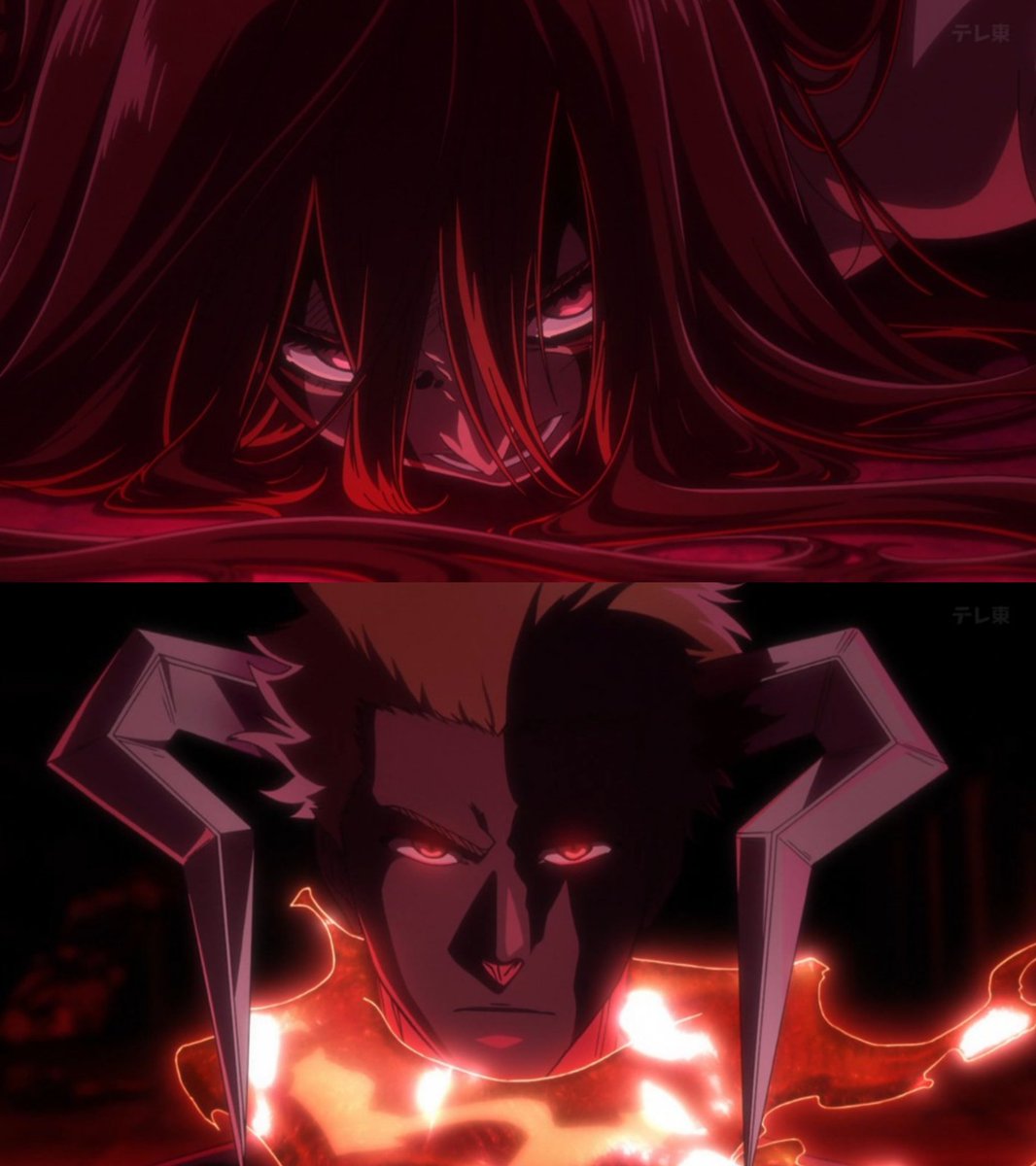 animeupdates's tweet photo. Tite Kubo, in a new interview, discussed how he began drawing rough storyboards himself when contributing ideas for new scenes in the 'BLEACH: Thousand-Year Blood War' anime:

"I initially try to write things out, but it's difficult to understand that way, and there ends up being a lot of text. I found that drawing it as a rough storyboard was easier to understand, and it was easier for me as well, so I started doing that.

When I first started, I wondered if I shouldn't do it because it might feel like I was taking away from the anime team's storyboard work. But after I drew one and they were really happy with it, I thought, 'Ah, I guess it's okay for me to do this,' and I've been doing it fairly often ever since."

An few examples of his ideas being brought to life are most obvious in Ichigo's new true bankai "Blood Chains" and Orihime's added content