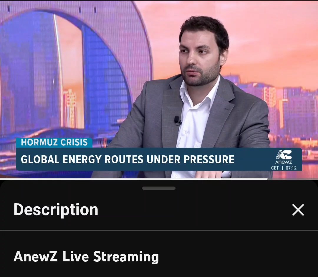 TuralCrescenter's tweet photo. Excellent way to wrap August.

Was a privilege to be invited this morning to @Anewz_tv 🇦🇿 as part of @crescenterorg, to comment on the upcoming "hellish" sanctions by the U.S. 🇺🇸 on Iran 🇮🇷 and much more.

https://t.co/KoIcrE0b6C https://t.co/ycANTcF3bE