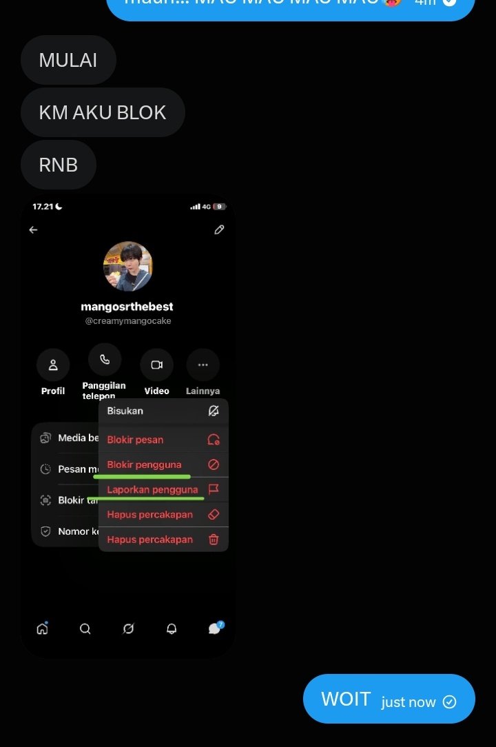 creamymangocake's tweet photo. jahat babget lowhya @rikujombang ... 😭😭😭😭 jangan temenan sama eilen dy sgt skibidi guys padahal aku cuma ngomong mauhh.. MAU MAU MAU MAUHH🥵🥵❤ #hittweet #MOOD #healing oiya #wishzen ayo temenan biar aku gak sama manusia serem ini!! 😭😭😭😭😭 #tolong #help #SOS https://t.co/O9nJ1HjvK3