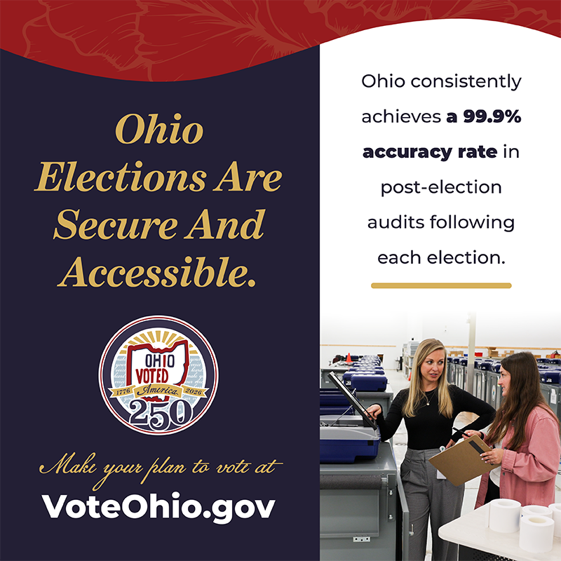 OHSecofState's tweet photo. We are THE place to register to vote, check your registration, find your polling location, and more!