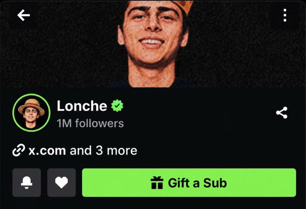 LonchedFlautas's tweet photo. 🚨 HISTORIA PARA MÉXICO 🇲🇽🔥
@LoncheDeHuevito se convierte en el PRIMER STREAMER MEXICANO en alcanzar 1 MILLÓN de seguidores en Kick, marcando un nuevo hito para México. 🇲🇽
• 🥇 Primer mexicano en lograrlo.
• 🌎 8vo streamer latinoamericano con +1M.
EL NÚMERO 1 de Mexico. 👑🔥 https://t.co/M0RY3AAEDK
