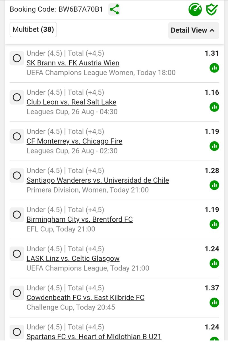 booming_sports's tweet photo. 🔐 Under 4.5 Goals
💰 Total Odds: 2K
🎟 Betway Code: BW6B7A70B1

📸 See slip below https://t.co/sIQZNx293c