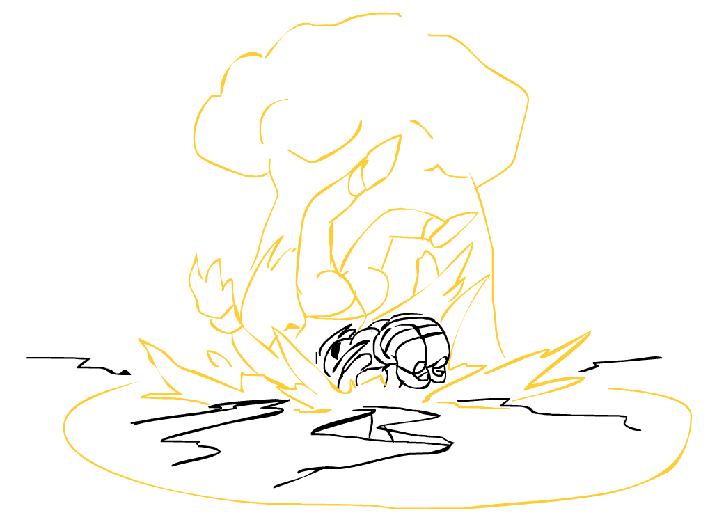 MyroidTypeArt's tweet photo. Another idea for a job, Brawler. They punch and kick stuff. Then I thought it would be cool if they could throw and suplex enemies, even bosses if their strength was high enough. Now I want an achievement for killing the boss of the game with a suplex https://t.co/l6J5HMure7