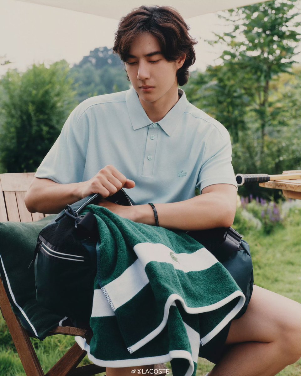 envyofyibo's tweet photo. Lacoste Weibo

Wang Yibo the face of Lacoste 2026 Autumn Winter collection campaign 🐊

#WangYibo https://t.co/IGkcAfVL4v