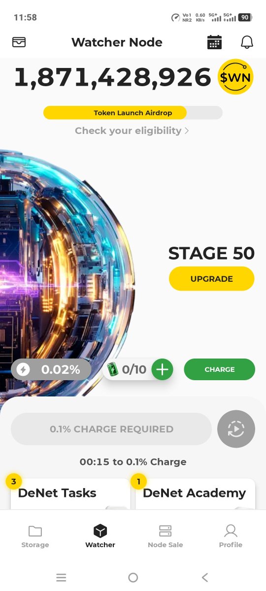 Kalimuddinfaiz's tweet photo. Take control of your data with DeNet 🔐

You can also activate a Watcher Node on your phone and earn rewards for helping secure the network.

👉 Join with my link and receive a welcome bonus: https://t.co/VlBSI1rKZR
Referral code: 0xc7d6dfc65175e9568ed93e5d25c0a0bec6fbed36 https://t.co/KDKWNt5Pe4