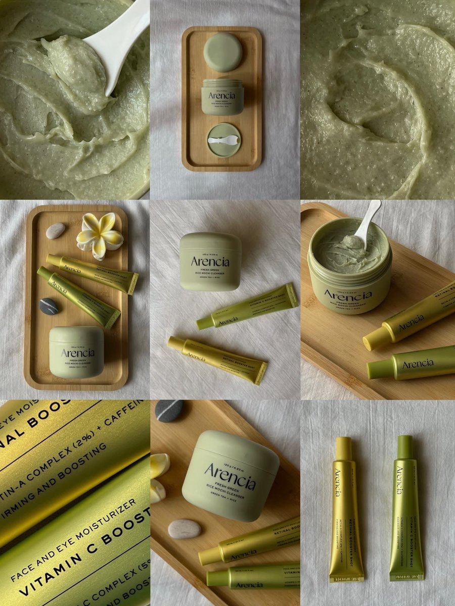 TheGlowEditX's tweet photo. Green, fresh and effortlessly beautiful🍵💚

Arencia really knows how to make skincare look this good🤍

#Arencia #ArenciaBeauty #KBeauty #Skincare https://t.co/OziyRpjSmx