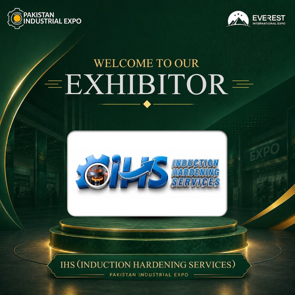 pakindusexpo's tweet photo. 🌟 Shaping the Future of Manufacturing in Pakistan! 🌟

We are deeply honored to welcome the powerhouse 𝐈𝐇𝐒 (𝐈𝐧𝐝𝐮𝐜𝐭𝐢𝐨𝐧 𝐇𝐚𝐫𝐝𝐞𝐧𝐢𝐧𝐠 𝐒𝐞𝐫𝐯𝐢𝐜𝐞𝐬) to the exhibition floor for the 𝟏𝟎𝐭𝐡 𝐏𝐚𝐤𝐢𝐬𝐭𝐚𝐧 𝐈𝐧𝐝𝐮𝐬𝐭𝐫𝐢𝐚𝐥 𝐄𝐱𝐩𝐨 𝟐𝟎𝟐𝟔. 🎊

With a renowned reputation for powering multiple sectors, 𝐈𝐇𝐒 (𝐈𝐧𝐝𝐮𝐜𝐭𝐢𝐨𝐧 𝐇𝐚𝐫𝐝𝐞𝐧𝐢𝐧𝐠 𝐒𝐞𝐫𝐯𝐢𝐜𝐞𝐬) brings unmatched expertise, cutting-edge engineering solutions, and a relentless commitment to elevating Pakistan's industrial footprint. They aren't just adapting to industry standards—they are setting them! 🏭💡

📍 𝐁𝐨𝐨𝐭𝐡 𝐍𝐨: L1, L2
🏢 𝐇𝐚𝐥𝐥 𝟏: Pakistani Exhibitors
📅 𝟏𝟒–𝟏𝟔 𝐍𝐨𝐯𝐞𝐦𝐛𝐞𝐫, 𝟐𝟎𝟐𝟔 | 📍 Expo Centre, Lahore

And don’t forget to explore 🌍 𝐇����𝐥𝐥 𝟐: International Exhibitors, where global innovators will also be showcasing groundbreaking new technologies.

✨ Connect with the experts from 𝐈𝐇𝐒 (𝐈𝐧𝐝𝐮𝐜𝐭𝐢𝐨𝐧 𝐇𝐚𝐫𝐝𝐞𝐧𝐢𝐧𝐠 𝐒𝐞𝐫𝐯𝐢𝐜𝐞𝐬) at PIE 2026 to see how their diverse portfolio and industry expertise can power your business forward.

#PIE2026 #InductionHardeningServices #IHS #IndustrialExcellence #MadeInPakistan #ExpoLahore #ManufacturingSolutions #PakistanBusiness #EngineeringTheFuture #EverestInternationalExpo