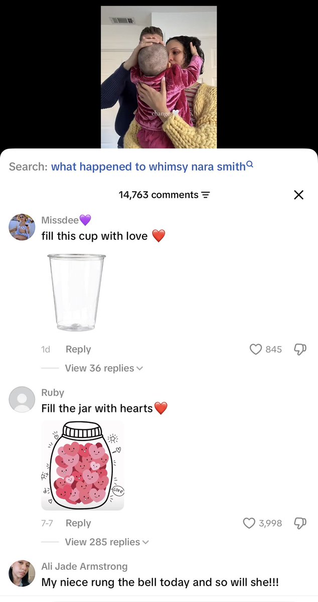 ChiomaFavour0's tweet photo. The comments on Nara Smith’s post about her 2-year-old daughter being diagnosed with cancer are so encouraging. https://t.co/RuNLKnot1g