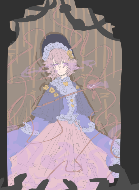 FishyDraw's tweet photo. Working on the request by a mutual had to change some stuff from the previous WIP of Satori https://t.co/Y90KuJMPdv