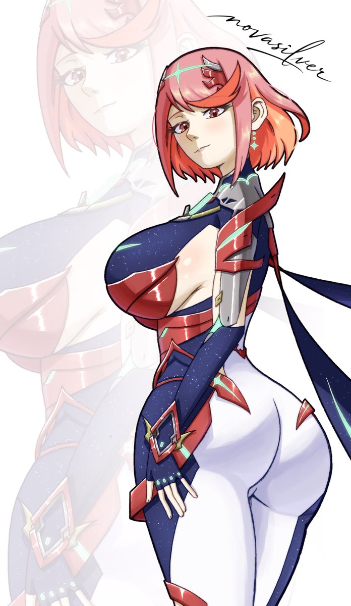 novasvr2's tweet photo. What do you think of Pyra 's new outfit? 🫪
#xenoblade https://t.co/XKE8v0hOCH
