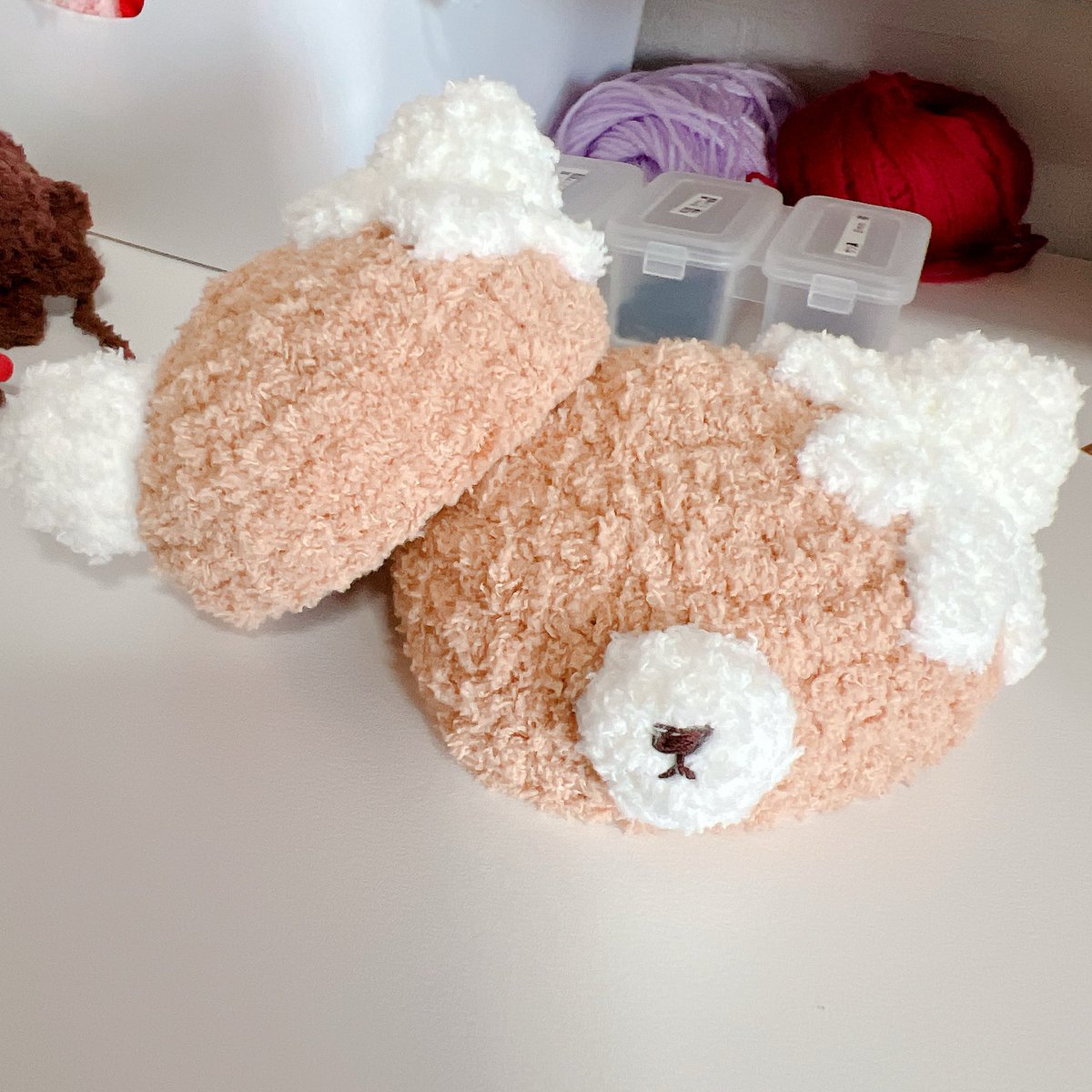 2pix_nui's tweet photo. wip🧶
カフェラテイメージ帽子になる予定ですヽ(´▽｀)/ https://t.co/BAxl4NaOJP