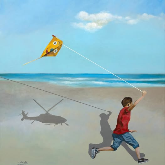 marcaval63's tweet photo. Palestinian artist  Khaled Hourani https://t.co/ebzMtw16nw