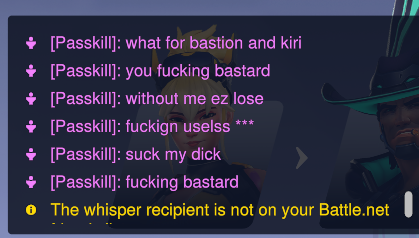 yolandatarbox's tweet photo. Male Overwatch Players will see you compliment your teammates that helped you all game and somehow get really angry over it https://t.co/nfNABKzFOU