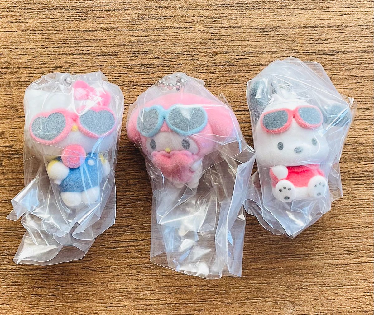 HiMEHiMERUN's tweet photo. 【譲渡・交換】サンリオ キャラクターズ フロッキー マスコットスイング 〜かわいいだけじゃない〜 

譲▶︎ハローキティ　マイメロディ　ポチャッコ

求▶︎定価+送料>>>同種ポムポムプリン1

お譲りはまとめての方優先⭐️
📮郵送交換

検索からでもお気軽にお声掛けください🍀 https://t.co/zEKM12EnnB