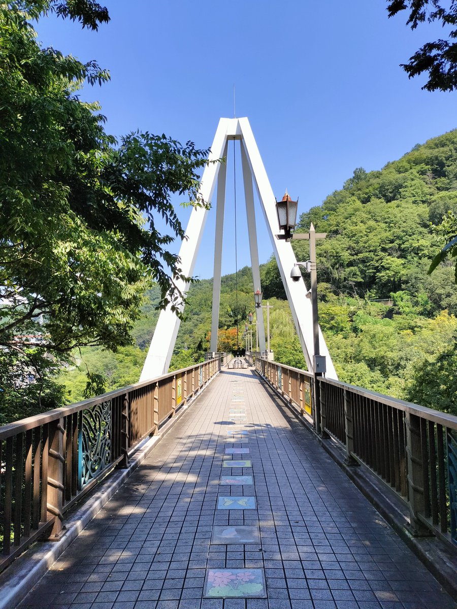 syaiqro's tweet photo. #群馬県みどり市
#高津戸峡（たかつどきょう）

関東の耶馬渓と称される渓谷だそうな。岩畳や橋の雰囲気が、秩父・長瀞を思い起こさせる。 https://t.co/uwVakCjkgD