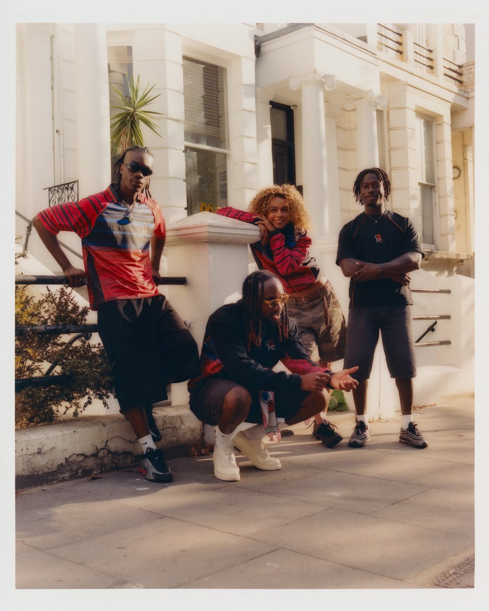 ChelseaFC's tweet photo. ROOTED IN RHYTHM. 📣

Football has its rhythm. The London streets have theirs. 

Introducing the Carnival Collection, launched in collaboration with Chelsea Roots, a club initiative championing cultural diversity across Chelsea.

Available now in-store and online.