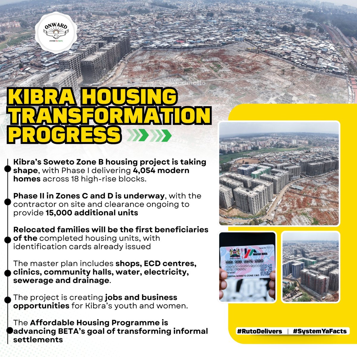 pushingharder's tweet photo. You cannot talk about inclusive development while millions live in conditions that deny them dignity. #KibraTransformation must continue putting people first through better housing, infrastructure and essential services. #SlumEradication https://t.co/5TsCc8b9WA