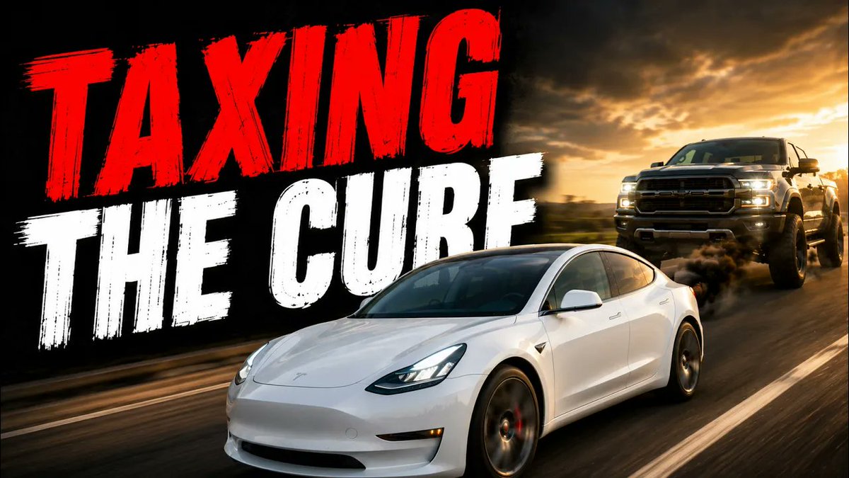 theevking's tweet photo. Australia's EV road tax WILL tax the cure while the disease rides free
https://t.co/Lgg5fZOb9w
#evtax #roaduser charge #australiaev #evpolicy https://t.co/TaqxpivTmD