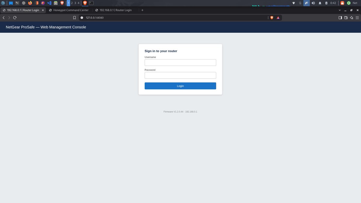 Cybity_'s tweet photo. New project from Cybity!
Built a SSH + HTTP Honeypot π΅οΈββοΈ with attacker logging, SQLite storage & live dashboard.
Built for security research & threat detection.
https://t.co/wwbxm3vxwq
#CyberSecurity #Honeypot #InfoSec #Cybity https://t.co/PcfQeTpKv1