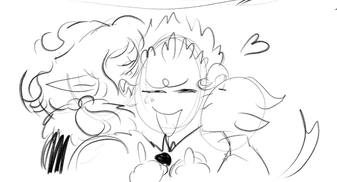 crunch_of_kind's tweet photo. My ship, Baal x Balam x kalego. He makes them laugh https://t.co/FOdv4I3rFx
