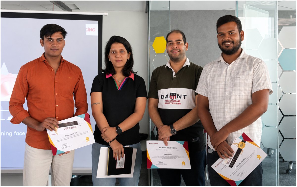 ExpertLancing's tweet photo. Celebrating the people who make a difference!

Our Q2 R&amp;R Awards at Expertlancing brought together moments of appreciation, recognition, and celebration.

Congratulations to all the winners! 

Here’s to recognising great work and inspiring one another to do more.

#Expertlancing https://t.co/gKx63wvGAB