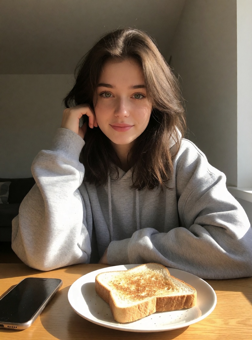 SharrylSta92508's tweet photo. morning light hitting the kitchen floor. mom called again before i even finished my toast. not gonna lie, a little worried but just vibing in the quiet for now 🍞 https://t.co/eIIACMMJHb