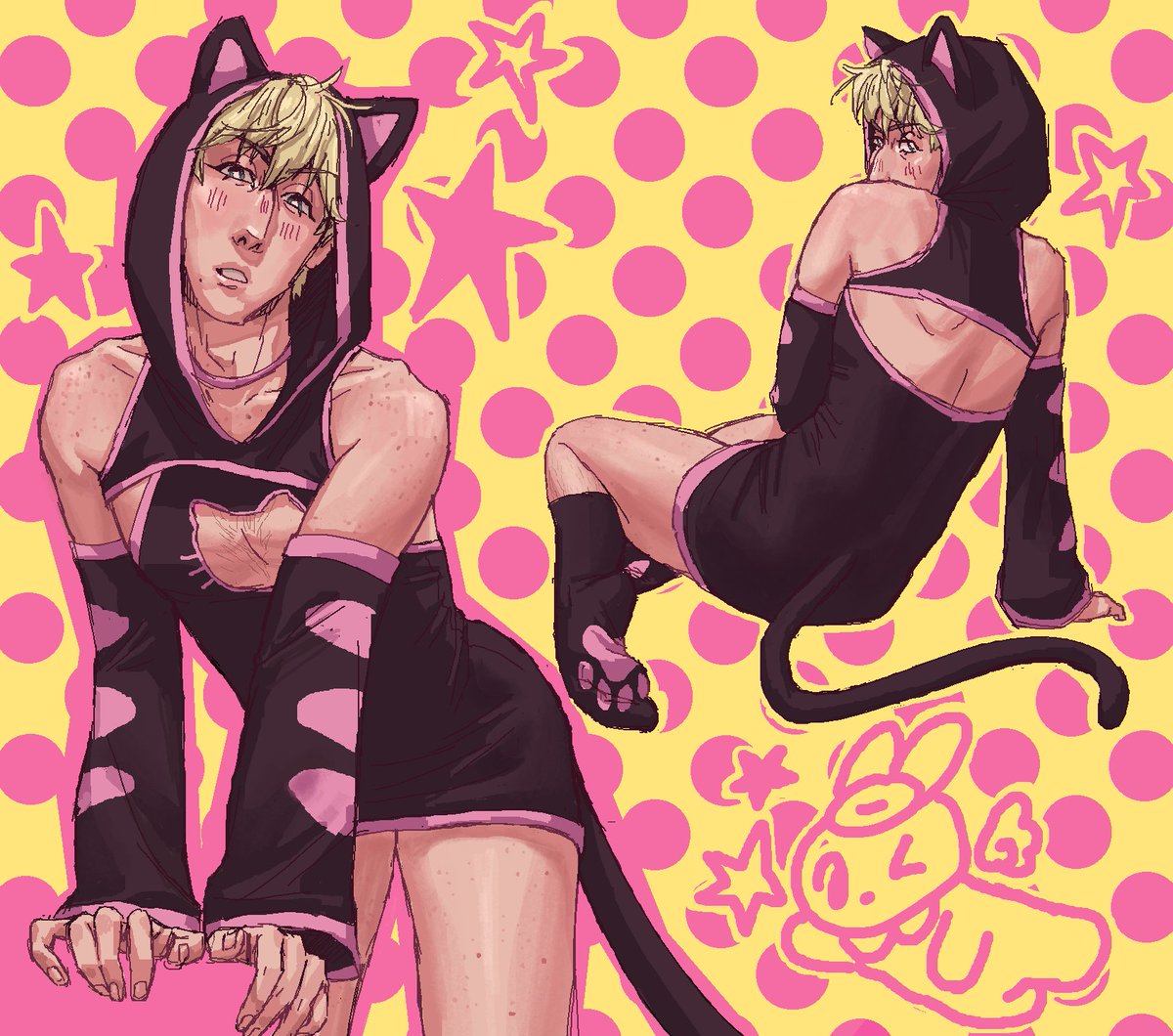 bbstarrbunnyy's tweet photo. had to get hard so now y'all get catphil :3
#phanart https://t.co/7KyTpsTWjs