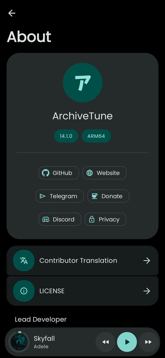 Anshugboss's tweet photo. Level up your music setup with #ArchiveTune! 🎵✨
​Built-in Always On Display (AOD) mode, clean UI, built-in equalizer, downloads, casting, and radio support—all in one smooth app. 🚀🎧
Give it a try! 👇
#MusicPlayer #AndroidApps #OpenSource #Tech #ArchiveTune #AOD https://t.co/8iqKgtau3A