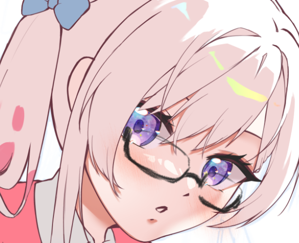 satsumaki1's tweet photo. pink hair, purple eyes, megane
alien?? yopi?? https://t.co/OVphUanXA2