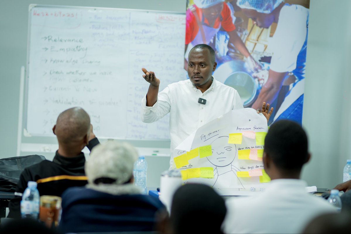 Heifer_Uganda's tweet photo. Yesterday, our innovators explored who they are building for.
Today, the question is:
Do you really understand your business model? 

Knowing your customer is one thing. Building a business around their actual needs and demand is another.

#AYuTeUganda26
#GoBigGoBold 
#Agritech https://t.co/0YIUHjqk7O