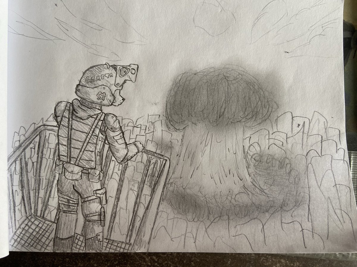 Soren_5's tweet photo. “Lord, what a splendid world we ruined.”
#metro #furryartㅤㅤㅤ https://t.co/MjbFPQnhBI
