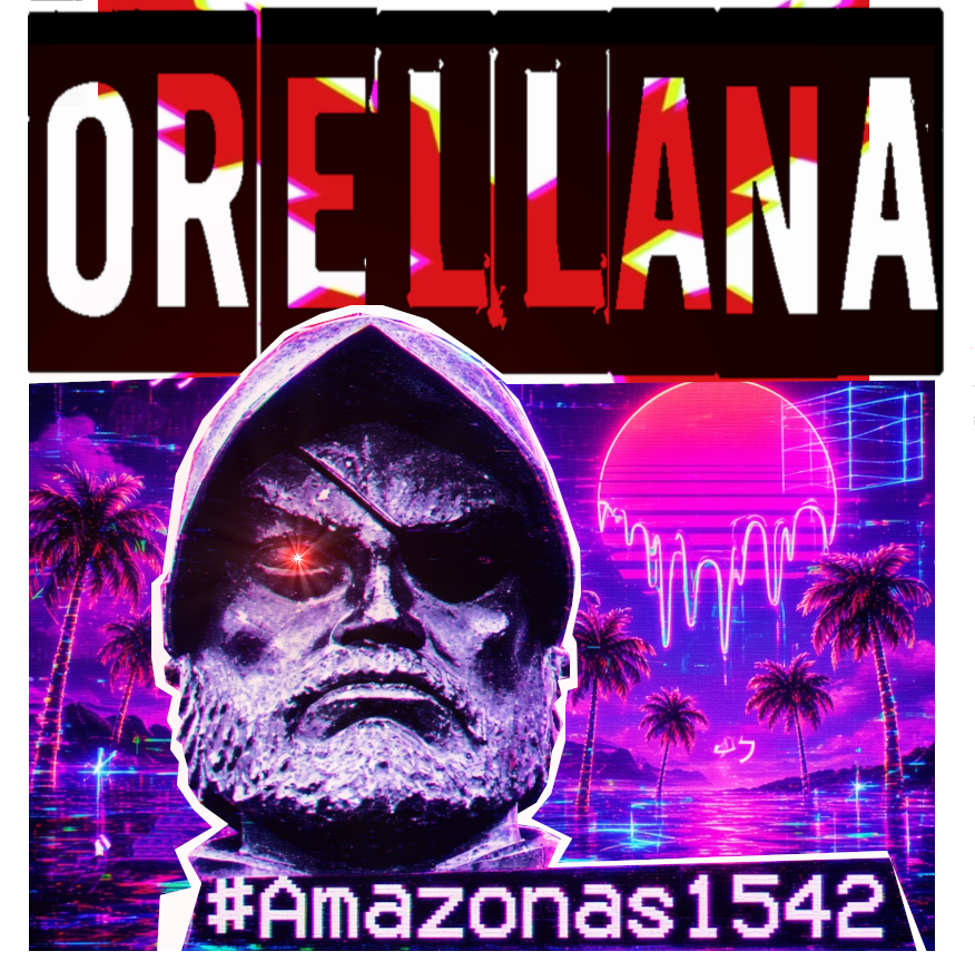 robert_ulrich77's tweet photo. 🇪🇸Francisco de Orellana i 49 Hiszpanów idąc z zachodu dotarło do Amazonki na terenie obecnego Peru. Zbudowali 2 brygi i w lutym 1542 ruszyli na wschód nie wiedząc dokąd zaprowadzi ich rzeka. 26 sierpnia ujrzeli Atlantyk. Byli pierwszymi Europejczykami którzy przepłynęli Amazonkę. https://t.co/mtAq5zLvnS
