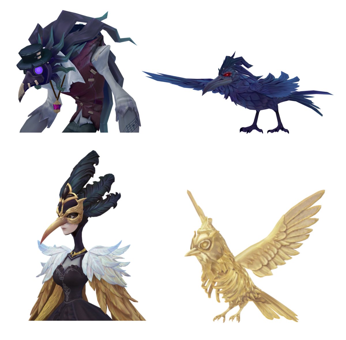 homewardpath's tweet photo. i like the fact the ravens and nightingales resemble their owners https://t.co/frMUseqF8m