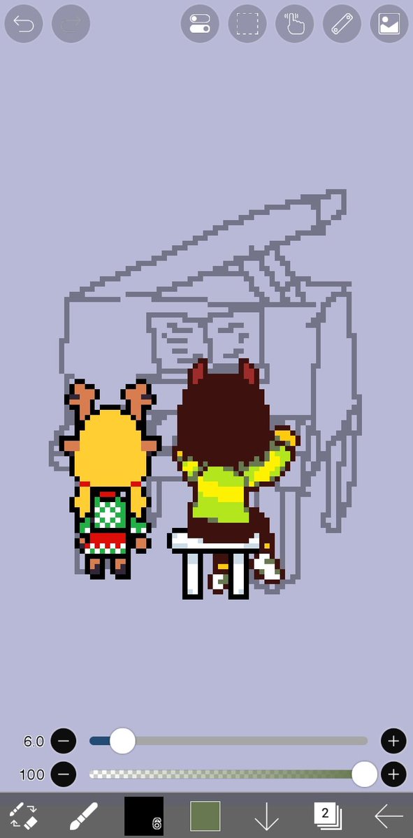 ScissorVid's tweet photo. I wanna complete this pixelart but I forgot how a piano looks like I'm sorry.

#Kris #noelle #pixelart https://t.co/xSRMN5YoQs