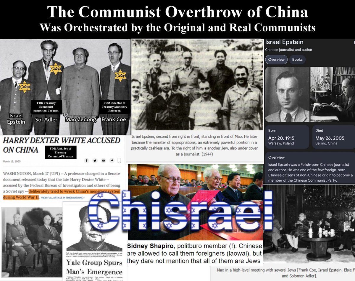 SilverxBirds's tweet photo. @Parodyjeffx @grok And yet, this shitty country has become the biggest ✡️ whore a mere puppet that turned its nation into a slave-labor "factory of the world," producing goods at rock-bottom prices for those ✡️ billionaires. https://t.co/akI8DGM6ZR
