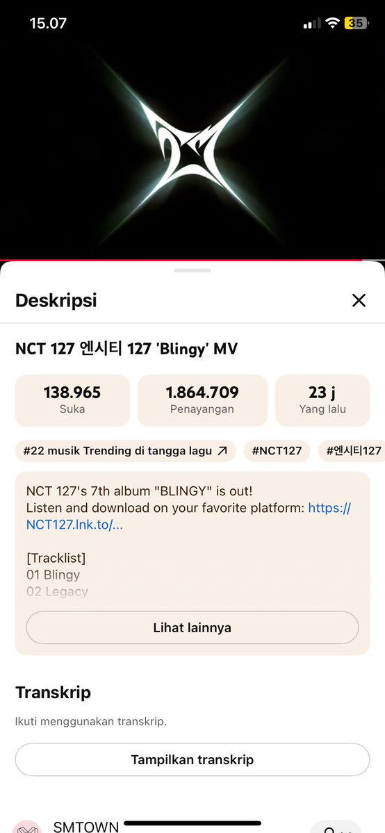 lettarayya's tweet photo. @NCTsmtown_127 @abthaechann @elarchivees @TyTrackiesx @Nunuuuu15 @uriyunoyomi @prwttydotaepie 🔥 𝙉𝘾𝙏 127 𝘽𝙇𝙄𝙉𝙂𝙔 𝙎𝙏𝙍𝙀𝘼𝙈𝙄𝙉𝙂 𝙋𝘼𝙍𝙏𝙔 🔥

NCT 127 엔시티 127 'Blingy' MV🍀

🖇: https://t.co/6rZtlM2QDI…
‼️DON'T BREAK THE CHAIN‼️

💌 : @jwoopeachy @dearvallss @jaheyuntwt

127 IS ALL WE WANT
#LetsGetBLINGY #NCT127_BLINGY    @NCTsmtown_127 https://t.co/koEdzqqU7A