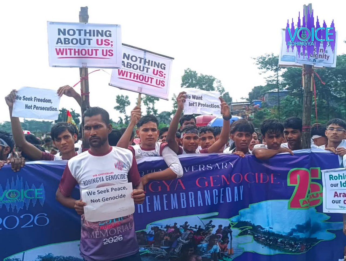 VORohingya's tweet photo. 9th Rohingya Genocide Day
https://t.co/PxkRTJqsbm https://t.co/IiApqgRVEd