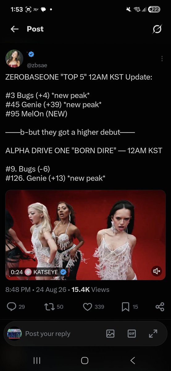 Princesss239361's tweet photo. It is so wholesome to see that the way zb1 sbn support ALD1 zerose unnies are also giving us tough love so that we can do better.
Thank you unnies for motivating us, we will do better and win more awards for ALD1.
Please guys make a collage and take it as motivation.
Let's take it as love and promotion from our beloved zerose unnies.
Lets win grand slam for ALD1 this time 😇