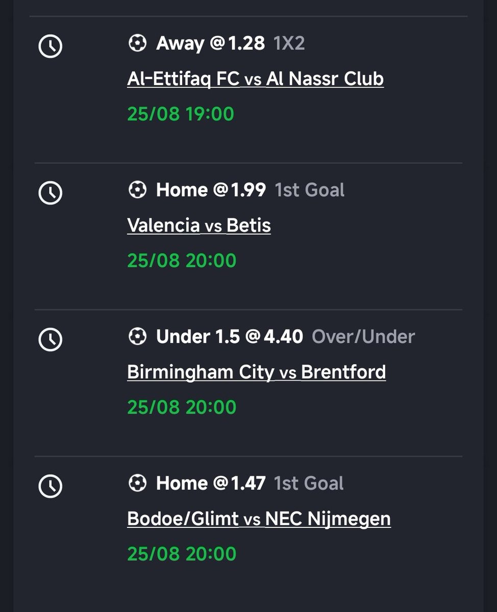 Bvxrmr1's tweet photo. SPORTYBET 💹💹💪

Booking code
🏆 10 odds 
▶️ PPDN30

🏆 16 odds
▶️ JUT0UK

LINK 🖇️ https://t.co/bJxqNPF44o

#TrendingNow #trending #sportyforeverybody #Sportybetcode https://t.co/cRpnLt0y1g