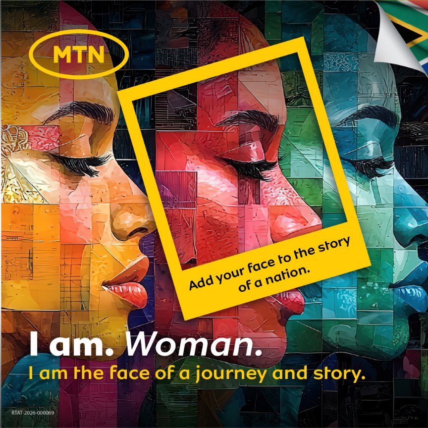 MTNza's tweet photo. There's still time to be part of something bigger.​

Submit your photo and join women from across the country in creating a one-of-a-kind digital mosaic celebrating Women's Month and 70 years of courage, impact and possibility. One photo. One story. One powerful celebration.​

Every qualifying entry will also stand a chance to be selected for a learning and mentorship journey through MTN Academy.​

https://t.co/5uLpv617MT​

#IamWoman #WomensMonth