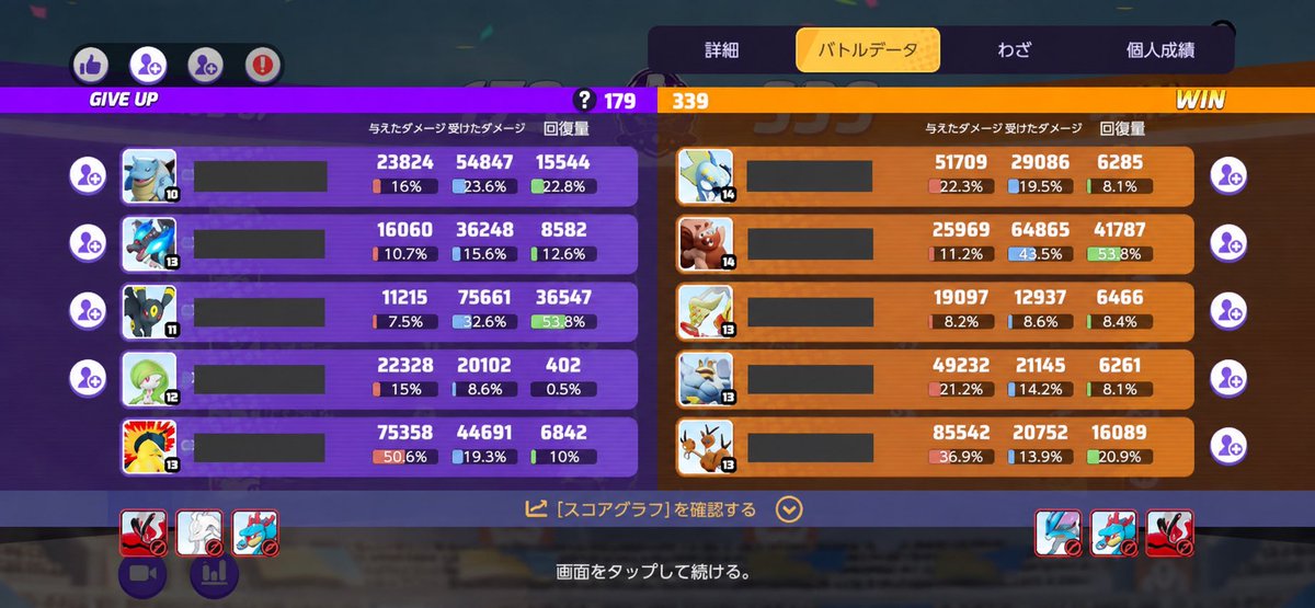 Tankeiku2's tweet photo. 一人で頑張っても無理なもんは無理😭
トロールを引いた際どうすればいいのか分からん
 #ポケモンユナイト晒し https://t.co/wKNJfxYzT7