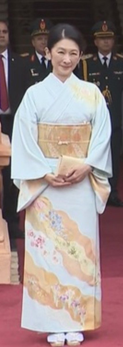 Dz9jWH0a2Ob4z60's tweet photo. 紀子さまお着物もとても素敵でしたし、その場に相応しい衣装で、毎回楽しませてくれました✨️ https://t.co/nrJZkglLqW