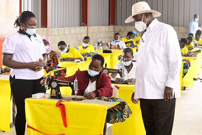 JudithNamp1's tweet photo. President Yoweri Museveni has approved the establishment of three new Presidential Industrial Skilling Hubs in Ntungamo, Bushenyi and Kalangala districts, aimed at expanding access to vocational training and empowering vulnerable youth with practical skills. https://t.co/LXK0avUwCB