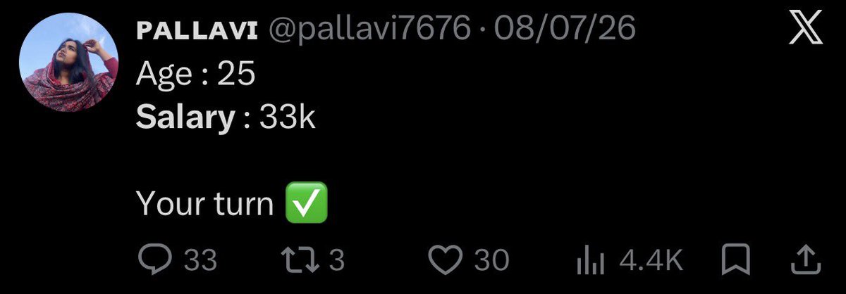 WhateverVishal's tweet photo. Khud ki Salary Zomato Delivery boy se bhi kam ho inki

But Husband 50LPA se kam nai chahiye https://t.co/B0CzCUDTyC