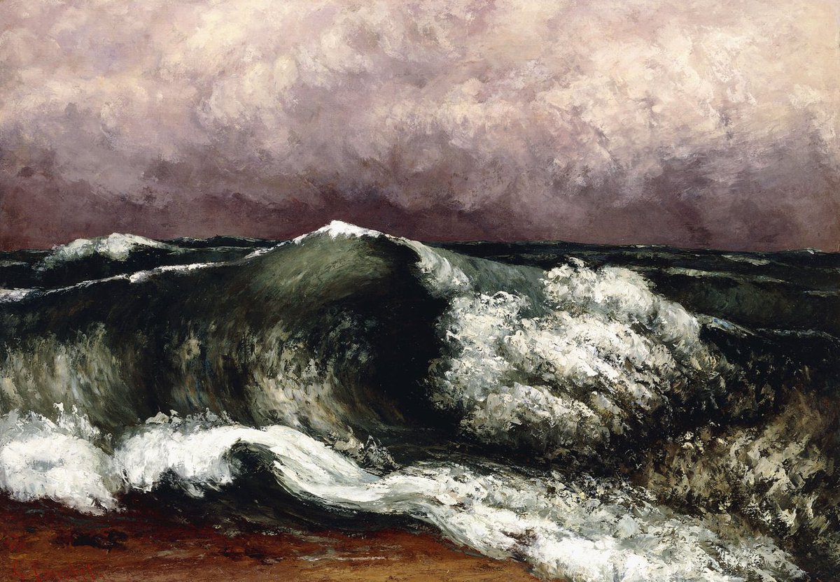 amparosolerd's tweet photo. ✨Dejarás de #luchar contra las #olas cuando te des cuenta de que eres el #océano.✨Rumi✨🖼️ La Gran Ola 🌊 de Kanagawa (#KatsushikaHokusai). ✨La ola 🌊 de #GustaveCourbet. ✨La #tormenta en el #mar de #Galilea #Rembrandt. https://t.co/zU3scrDn4z